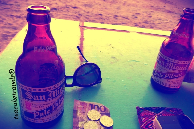 El Nido Cheap Beach Beer