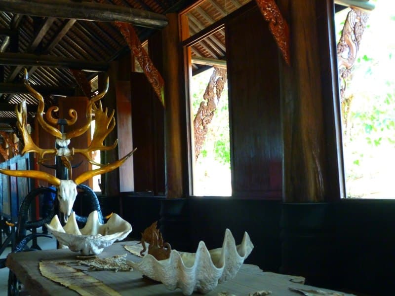 The Black Temple Thailand Chiang Rai Animal Skull Table