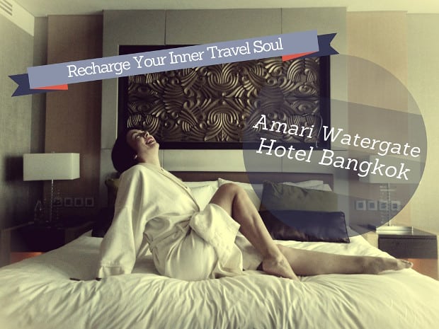 Need a break from the chaos of Bangkok in Thailand? Recharge your travel soul at the Amari Watergate Bangkok Hotel and you'll leave refreshed top to toe! www.teacaketravels.com