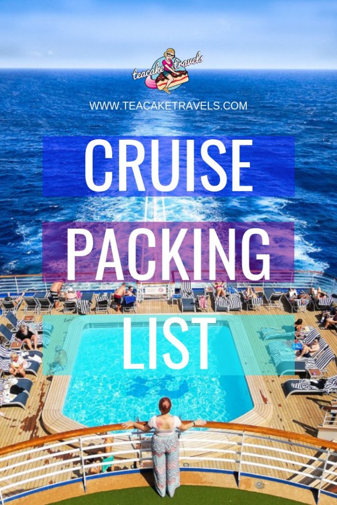 Princess Cruise Packing List