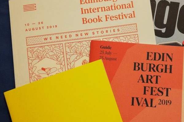 Edinburgh Festival programme brochures