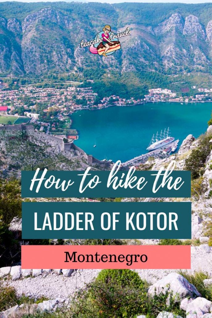 How to hike the ladder of Kotor hike in Montenegro