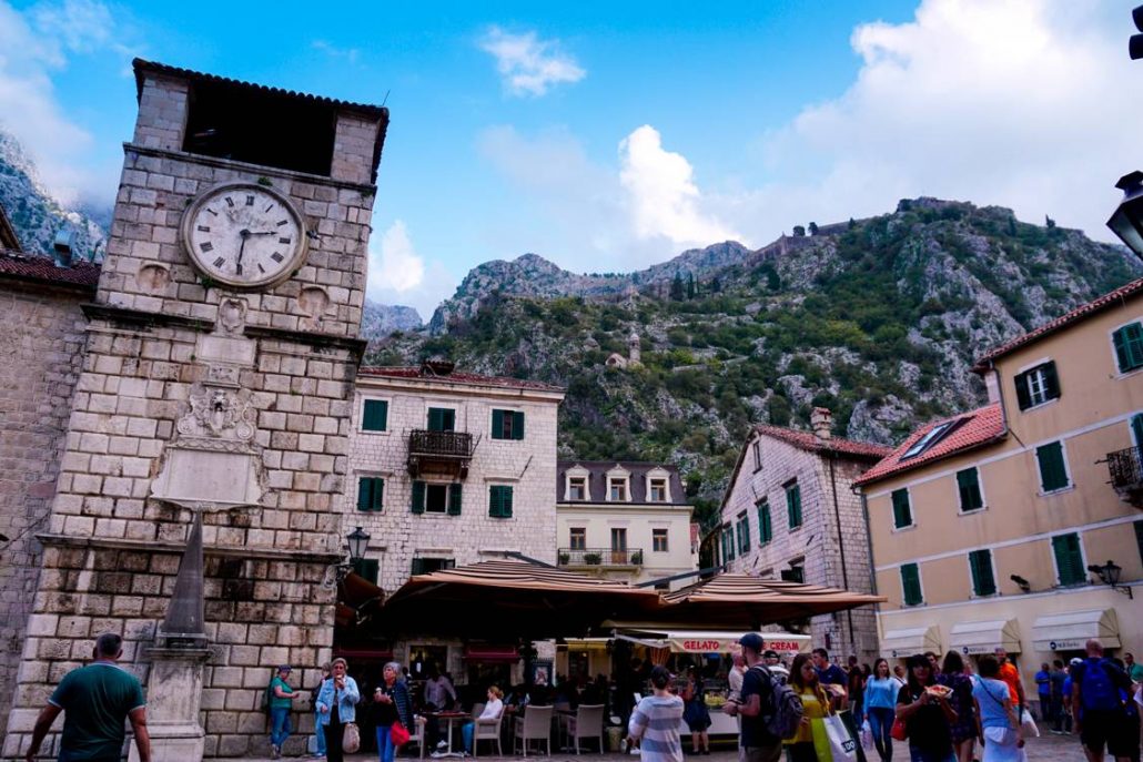 Photo of the Main Square in Kotor